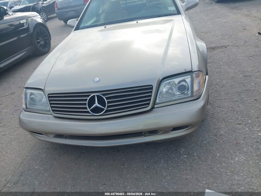 1999 Mercedes-benz Sl-class VIN WDBFA76F9XF183299 IAAI salvage auction — NORMAL WEAR, Original (Texas), sold $11,725 on 2026-08-19 (photo 6)