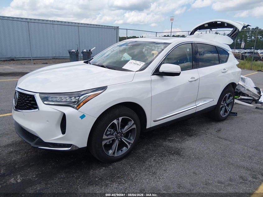 2022 Acura Rdx VIN 5J8TC2H72NL004561 IAAI salvage auction — REAR END, Salvage (North Carolina), sold $10,300 on 2026-08-27 (photo 2)