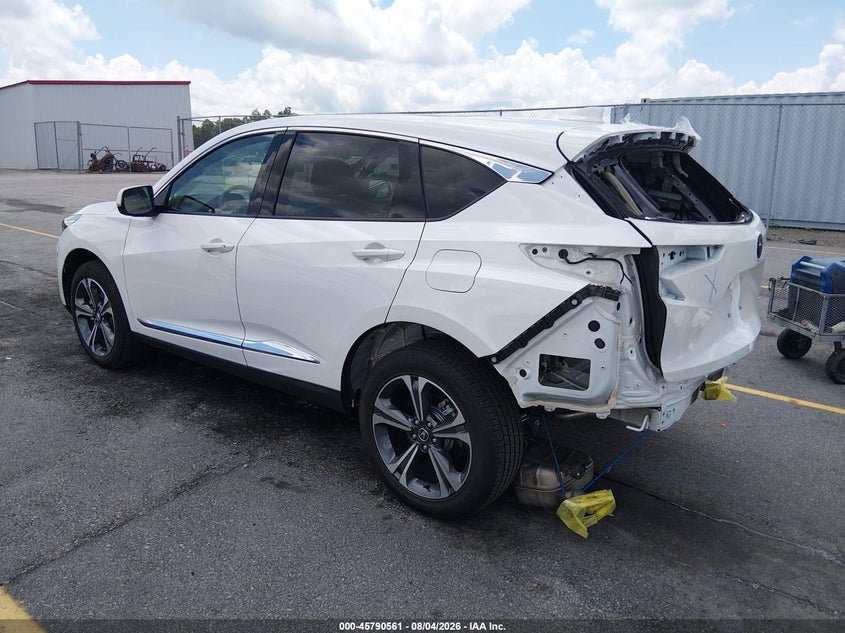 2022 Acura Rdx VIN 5J8TC2H72NL004561 IAAI salvage auction — REAR END, Salvage (North Carolina), sold $10,300 on 2026-08-27 (photo 3)