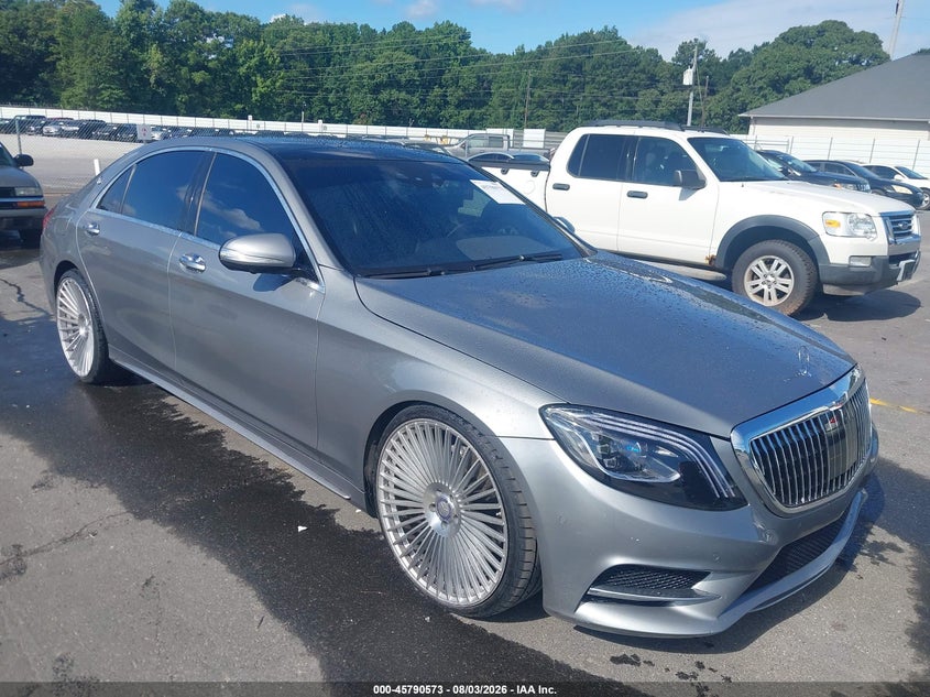 2015 Mercedes-benz S class VIN WDDUG8CBXFA183540 — IAAI salvage auction photo