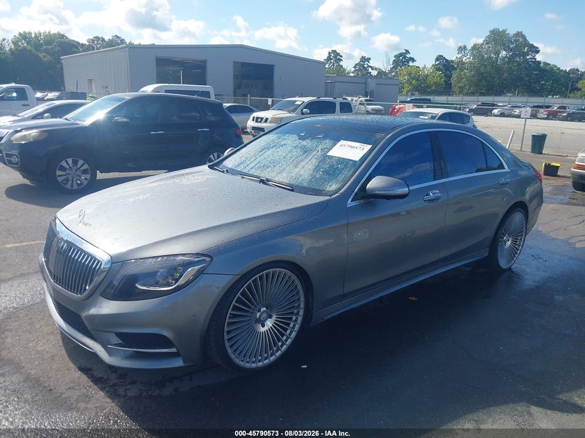 2015 Mercedes-benz S class VIN WDDUG8CBXFA183540 IAAI salvage auction — NORMAL WEAR, Repossession Paperwork (Georgia), sold $10,300 on 2026-08-26 (photo 2)