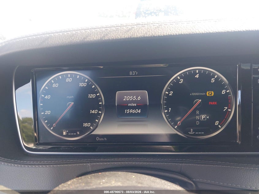 2015 Mercedes-benz S class VIN WDDUG8CBXFA183540 IAAI salvage auction — NORMAL WEAR, Repossession Paperwork (Georgia), sold $10,300 on 2026-08-26 (photo 7)