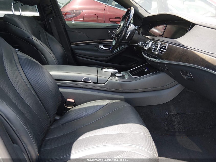 2015 Mercedes-benz S class VIN WDDUG8CBXFA183540 IAAI salvage auction — NORMAL WEAR, Repossession Paperwork (Georgia), sold $10,300 on 2026-08-26 (photo 5)