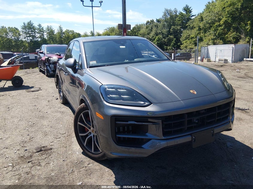 2025 Porsche Cayenne VIN WP1AN2AY9SDA22093 IAAI salvage auction — RIGHT REAR, Wait Title, sold $59,750 on 2026-10-12 (photo 1)