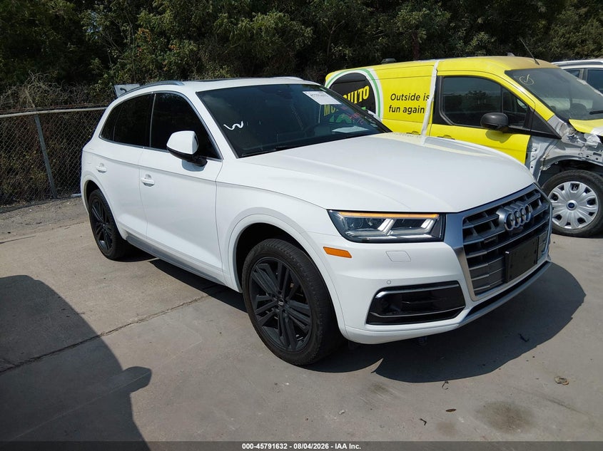 2018 Audi Q5 VIN WA1CNAFY4J2217830 — IAAI salvage auction photo