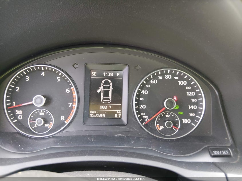 2010 Volkswagen Eos VIN WVWBA7AH7AV021371 IAAI salvage auction — NORMAL WEAR, Original (Texas), sold $1,100 on 2026-08-17 (photo 7)