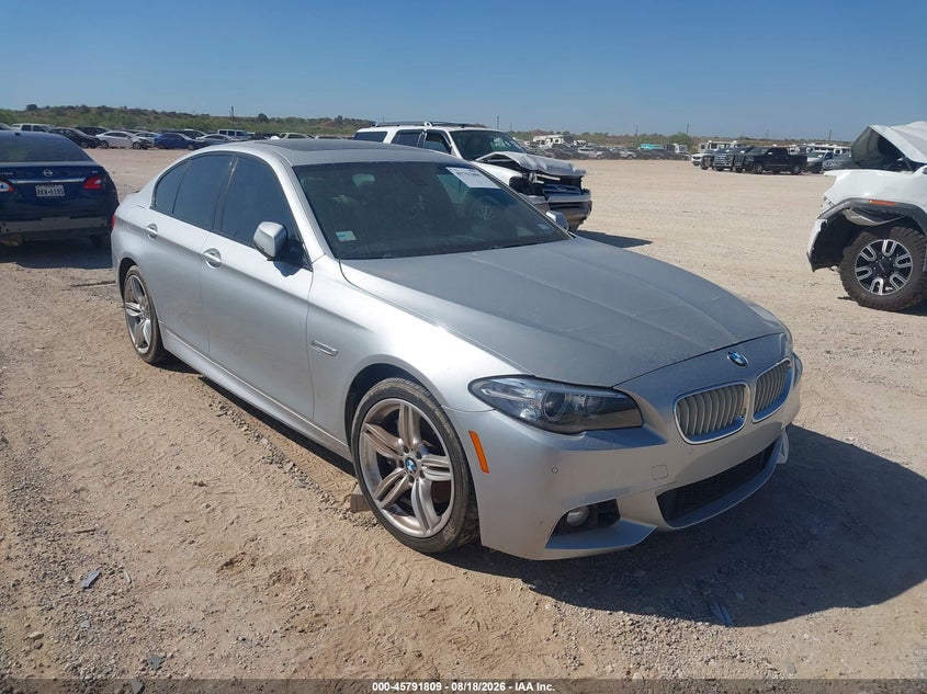 2014 BMW 5 series VIN WBAKN9C56ED000541 IAAI salvage auction — NORMAL WEAR, Original (Texas), sold $2,325 on 2026-09-06 (photo 1)