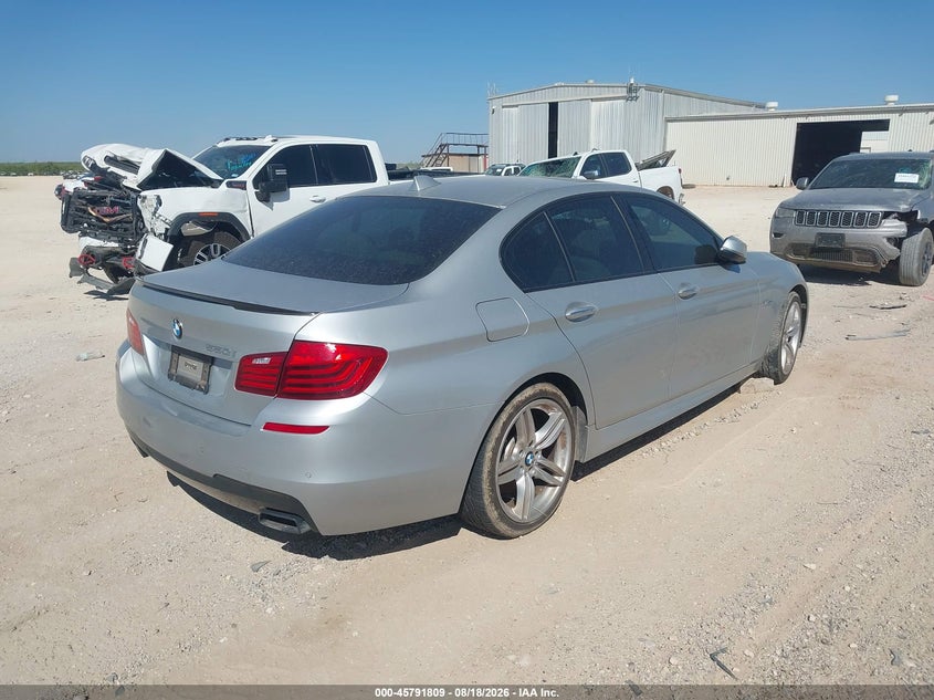 2014 BMW 5 series VIN WBAKN9C56ED000541 IAAI salvage auction — NORMAL WEAR, Original (Texas), sold $2,325 on 2026-09-06 (photo 4)