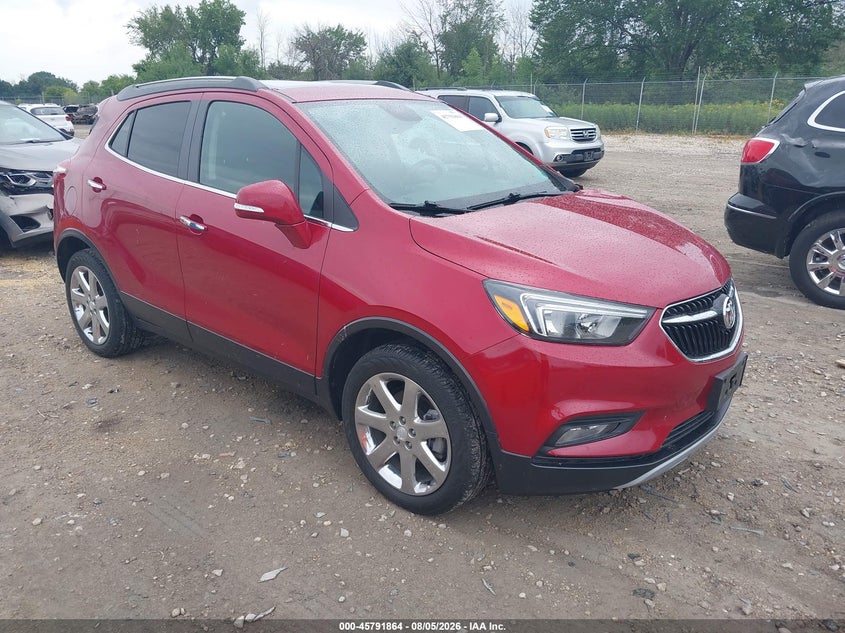 2018 Buick Encore VIN KL4CJFSMXJB631142 IAAI salvage auction — FRONT END, Salvage Title, sold $4,150 on 2026-08-22 (photo 1)