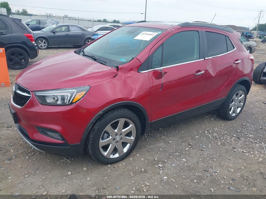 2018 Buick Encore VIN KL4CJFSMXJB631142 IAAI salvage auction — FRONT END, Salvage Title, sold $4,150 on 2026-08-22 (photo 2)