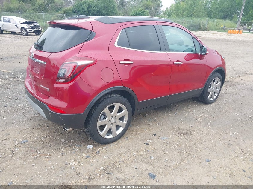 2018 Buick Encore VIN KL4CJFSMXJB631142 IAAI salvage auction — FRONT END, Salvage Title, sold $4,150 on 2026-08-22 (photo 4)