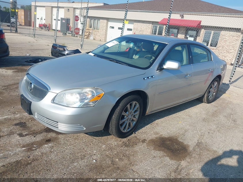 2009 Buick Lucerne VIN 1G4HD57M59U122478 IAAI salvage auction — RIGHT SIDE, Clear (Wisconsin), sold $1,050 on 2026-08-22 (photo 2)