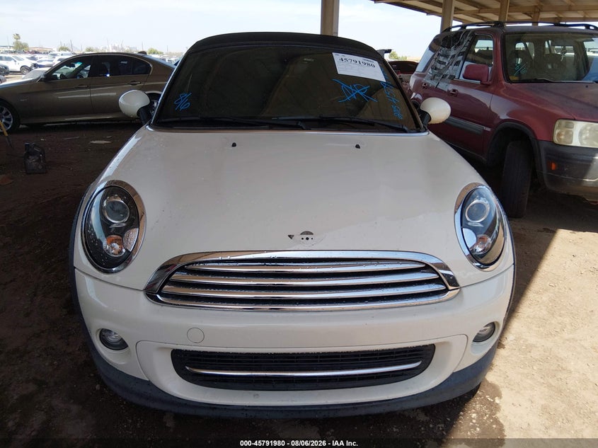 2015 Mini Roadster VIN WMWSY1C56FT625957 IAAI salvage auction — NORMAL WEAR, Clear (Arizona), sold $5,850 on 2026-08-18 (photo 6)