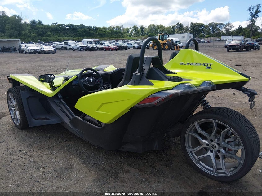 2023 Polaris Slingshot VIN 57XAAPHD9P8156087 IAAI salvage auction — UNKNOWN, Junk (New Jersey), sold $9,200 on 2026-08-06 (photo 3)