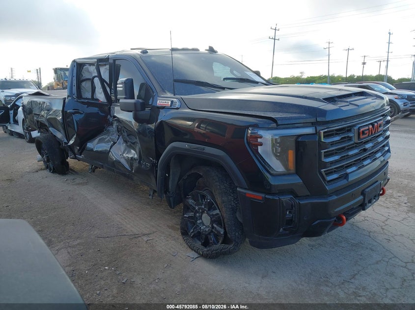2026 Gmc Sierra 2500 hd VIN 1GT4UPEY4TF102173 IAAI salvage auction — SIDE, Original (Texas), sold $24,200 on 2026-08-24 (photo 1)