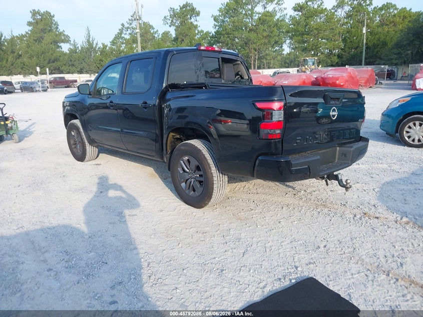 2026 Nissan Frontier VIN 1N6ED1EK5TN628117 IAAI salvage auction — ROLLOVER, Clear (Florida), sold $8,575 on 2026-08-13 (photo 3)
