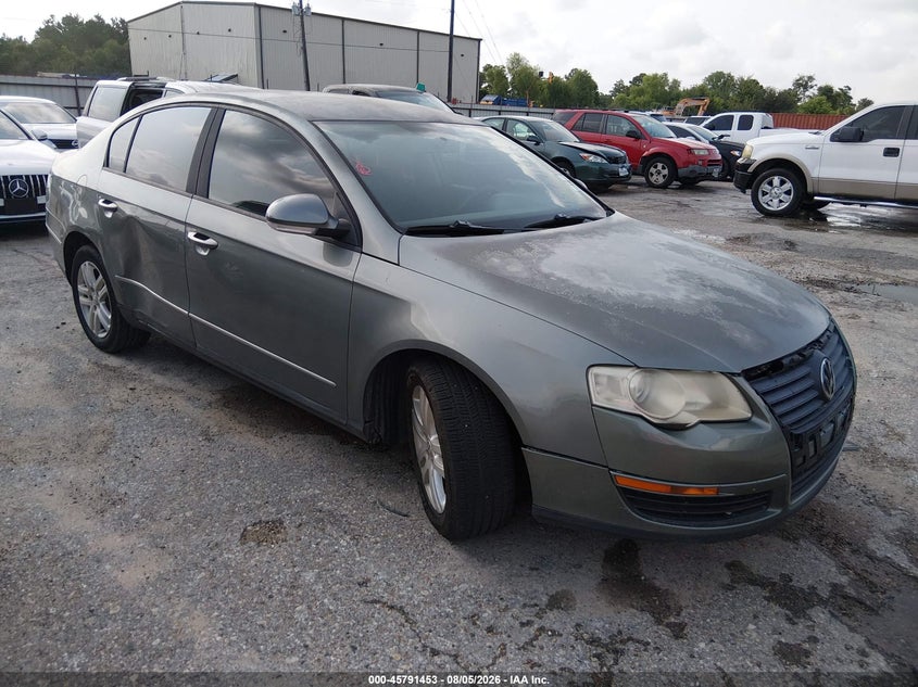 2007 Volkswagen Passat VIN WVWJK73CX7E155441 IAAI salvage auction — NORMAL WEAR, Original (Texas), sold $250 on 2026-08-19 (photo 1)