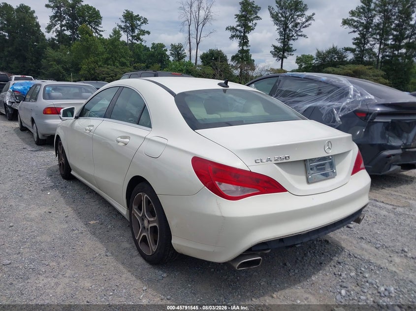 2014 Mercedes-benz Cla-klasse VIN WDDSJ4EB1EN113950 IAAI salvage auction — NORMAL WEAR, Clear (Georgia), sold $1,225 on 2026-08-18 (photo 3)