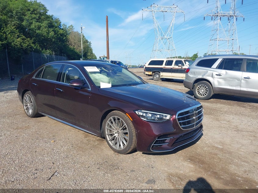 2021 Mercedes-benz S-klasse VIN W1K6G7GB1MA035531 — IAAI salvage auction photo