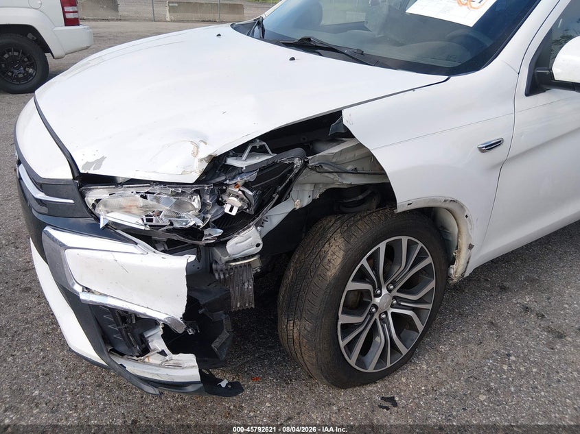 2019 Mitsubishi Outlander VIN JA4AP3AU8KU009361 IAAI salvage auction — FRONT END, Salvage Title, sold $1,850 on 2026-09-02 (photo 6)