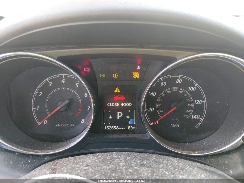 2019 Mitsubishi Outlander VIN JA4AP3AU8KU009361 IAAI salvage auction — FRONT END, Salvage Title, sold $1,850 on 2026-09-02 (photo 7)