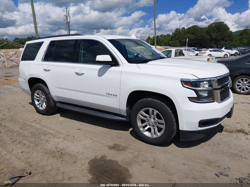 2018 Chevrolet Tahoe VIN 1GNSKAKC9JR128077 — IAAI salvage auction photo