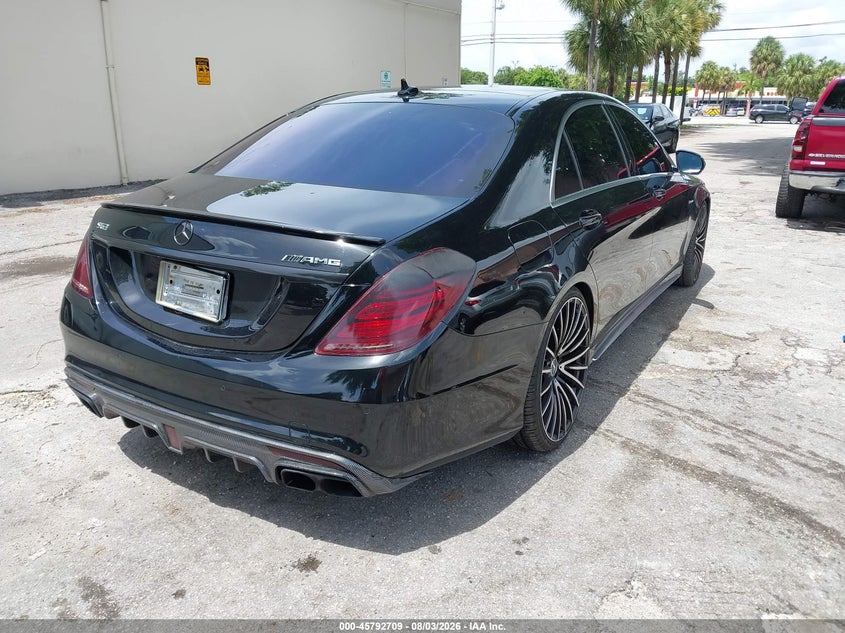 2015 Mercedes-benz S class VIN WDDUG7JB7FA072196 IAAI salvage auction — NORMAL WEAR, Salvage (Florida), sold $10,125 on 2026-08-06 (photo 4)