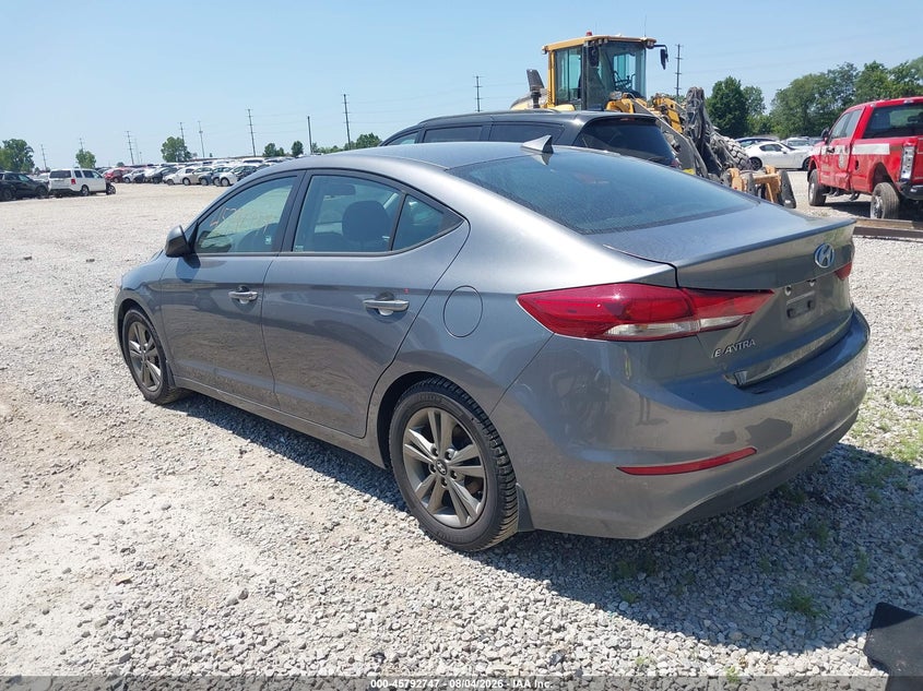 2018 Hyundai Elantra VIN 5NPD84LF8JH386768 IAAI salvage auction — RIGHT FRONT, Salvage Title, sold $2,250 on 2026-09-10 (photo 3)