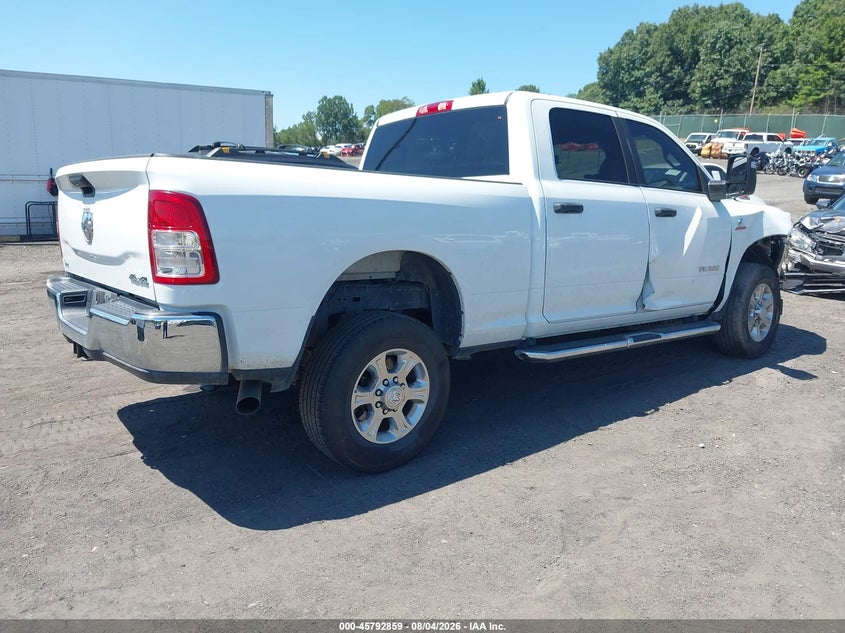2024 Ram 2500 VIN 3C6UR5DL3RG101008 IAAI salvage auction — FRONT END, Wait Title, sold $13,075 on 2026-10-13 (photo 4)