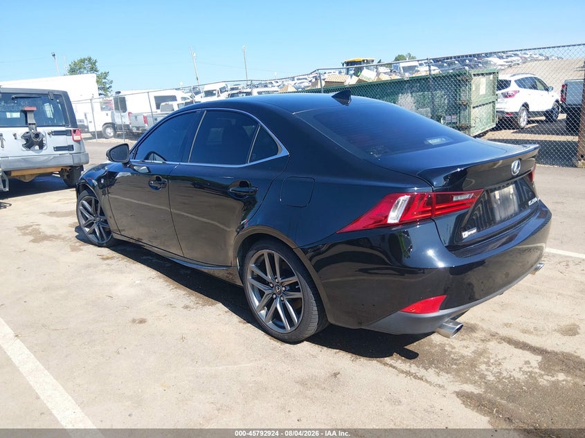 2015 Lexus Is VIN JTHBF1D20F5064445 IAAI salvage auction — FRESH WATER, Salvage (Tennessee), sold $3,100 on 2026-09-06 (photo 3)