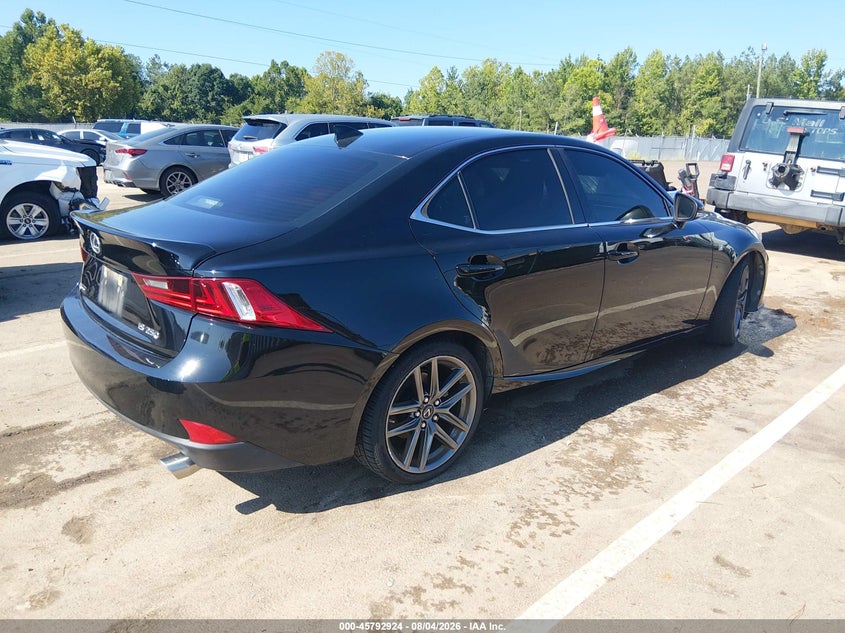 2015 Lexus Is VIN JTHBF1D20F5064445 IAAI salvage auction — FRESH WATER, Salvage (Tennessee), sold $3,100 on 2026-09-06 (photo 4)