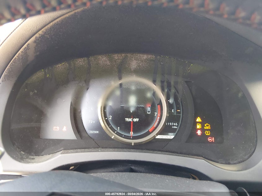 2015 Lexus Is VIN JTHBF1D20F5064445 IAAI salvage auction — FRESH WATER, Salvage (Tennessee), sold $3,100 on 2026-09-06 (photo 7)