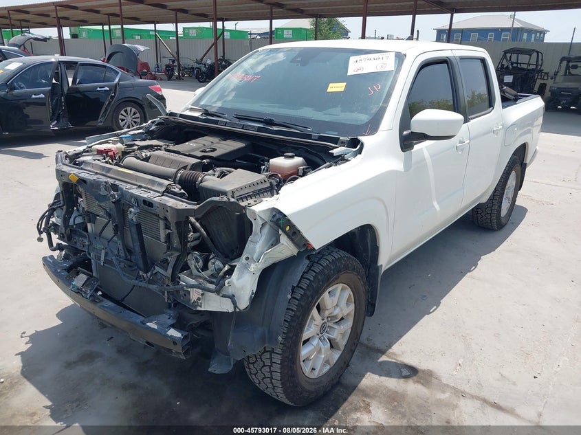 2022 Nissan Navara (frontier) VIN 1N6ED1EJ1NN621353 IAAI salvage auction — FRONT END, Salvage Title, sold $8,000 on 2026-09-30 (photo 2)