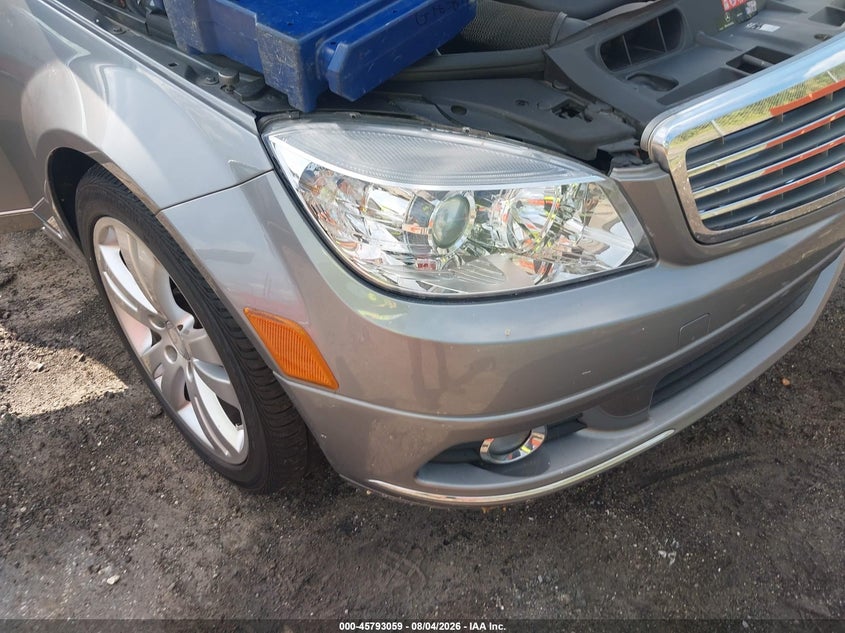 2009 Mercedes-benz C class VIN WDDGF54X99F216186 IAAI salvage auction — NORMAL WEAR, Clear (Florida), sold $525 on 2026-08-11 (photo 6)