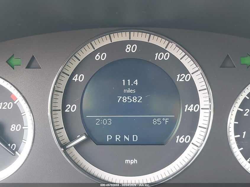 2009 Mercedes-benz C class VIN WDDGF54X99F216186 IAAI salvage auction — NORMAL WEAR, Clear (Florida), sold $525 on 2026-08-11 (photo 7)