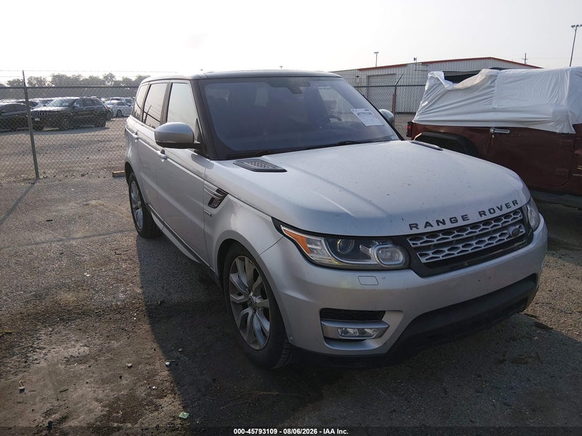 2016 Land rover Range rover sport VIN SALWR2VF1GA646766 IAAI salvage auction — LEFT SIDE, Salvage Title, sold $3,200 on 2026-08-25 (photo 1)