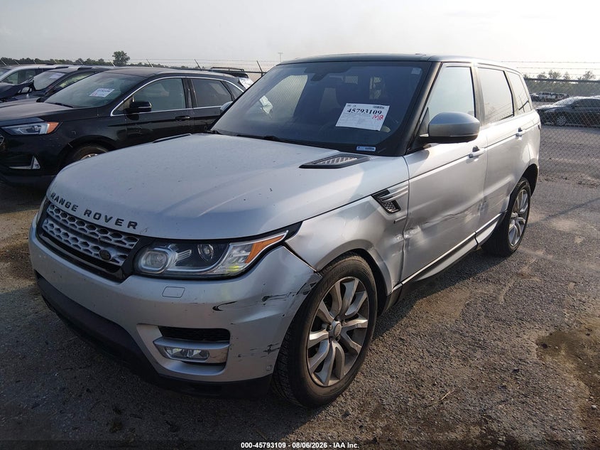 2016 Land rover Range rover sport VIN SALWR2VF1GA646766 IAAI salvage auction — LEFT SIDE, Salvage Title, sold $3,200 on 2026-08-25 (photo 2)