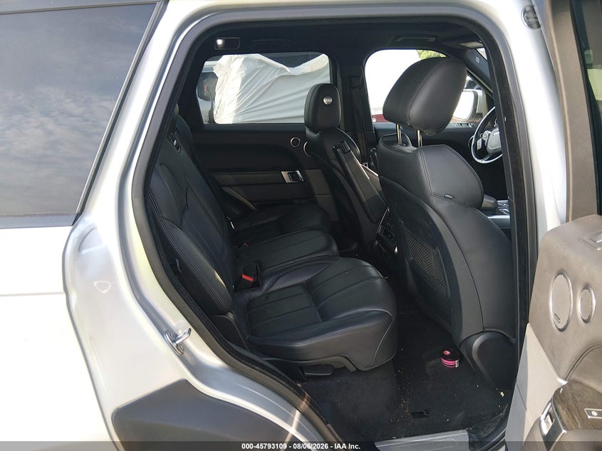 2016 Land rover Range rover sport VIN SALWR2VF1GA646766 IAAI salvage auction — LEFT SIDE, Salvage Title, sold $3,200 on 2026-08-25 (photo 8)