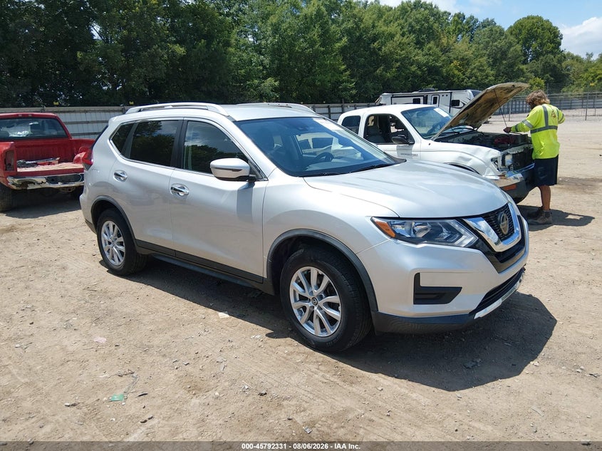 2020 Nissan Rogue VIN KNMAT2MV7LP542043 IAAI salvage auction — UNKNOWN, Salvage Title, sold $7,100 on 2026-08-23 (photo 1)