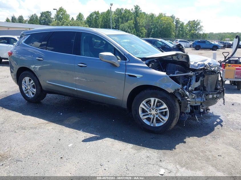 2021 Buick Enclave VIN 5GAEVAKW3MJ122674 IAAI salvage auction — FRONT END, Salvage Title, sold $3,725 on 2026-09-11 (photo 1)
