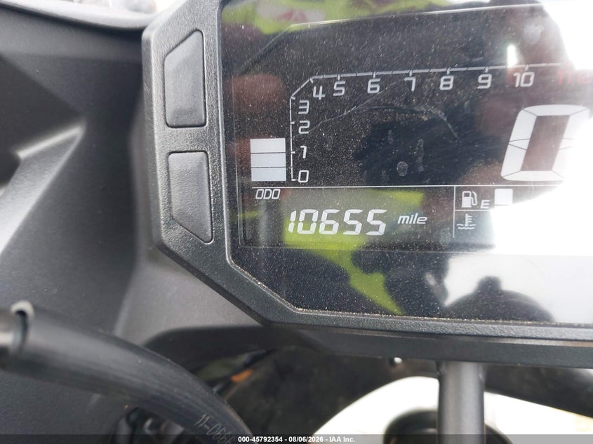2025 Kawasaki Ninja VIN ML5EXGG19SDA70436 IAAI salvage auction — FRONT END, Wait Title, sold $1,100 on 2026-09-13 (photo 7)