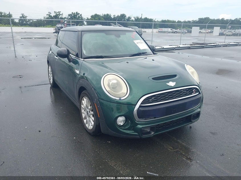 2015 Mini Hard top VIN WMWXP7C54F2A38693 IAAI salvage auction — WATER/FLOOD, Salvage Title, sold $2,000 on 2026-09-03 (photo 1)