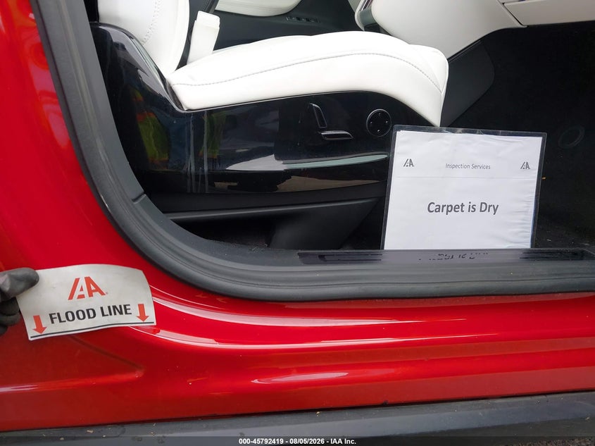 2017 Tesla Model x VIN 5YJXCBE22HF039259 IAAI salvage auction — WATER/FLOOD, Salvage Title, sold $7,600 on 2026-09-27 (photo 6)