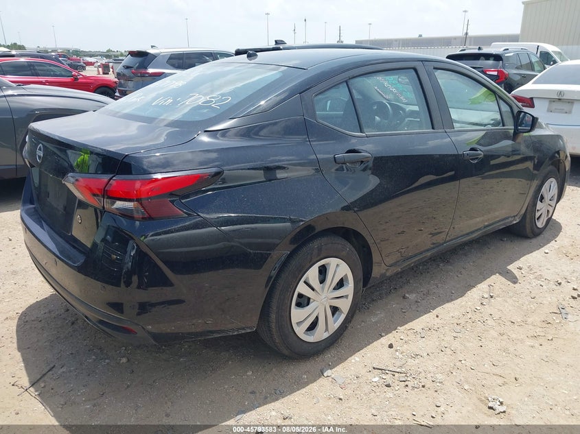 2025 Nissan Versa VIN 3N1CN8DV9SL837082 IAAI salvage auction — FRONT END, Enterprise Vehicles Clear Only (Virginia), sold $11,800 on 2026-08-06 (photo 6)
