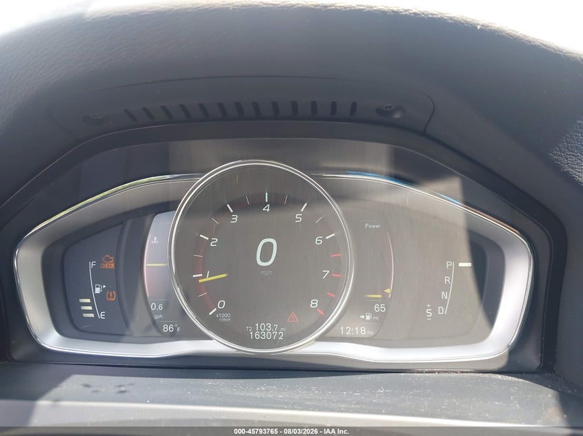 2016 Volvo V60 cross country VIN YV4612HK5G1003132 IAAI salvage auction — NORMAL WEAR, Clear (Pennsylvania), sold $975 on 2026-08-07 (photo 7)