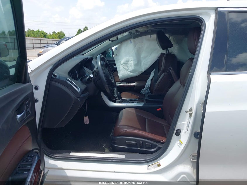 2017 Acura Tlx VIN 19UUB1F34HA000061 IAAI salvage auction — SIDE, Salvage (Texas), sold $1,350 on 2026-09-03 (photo 5)