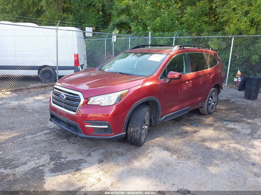 2020 Subaru Ascent VIN 4S4WMAHD6L3434630 IAAI salvage auction — REAR END, Salvage Title, sold $2,700 on 2026-08-26 (photo 2)