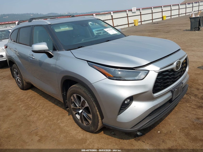 2023 Toyota Highlander VIN 5TDKDRBH1PS047078 — IAAI salvage auction photo