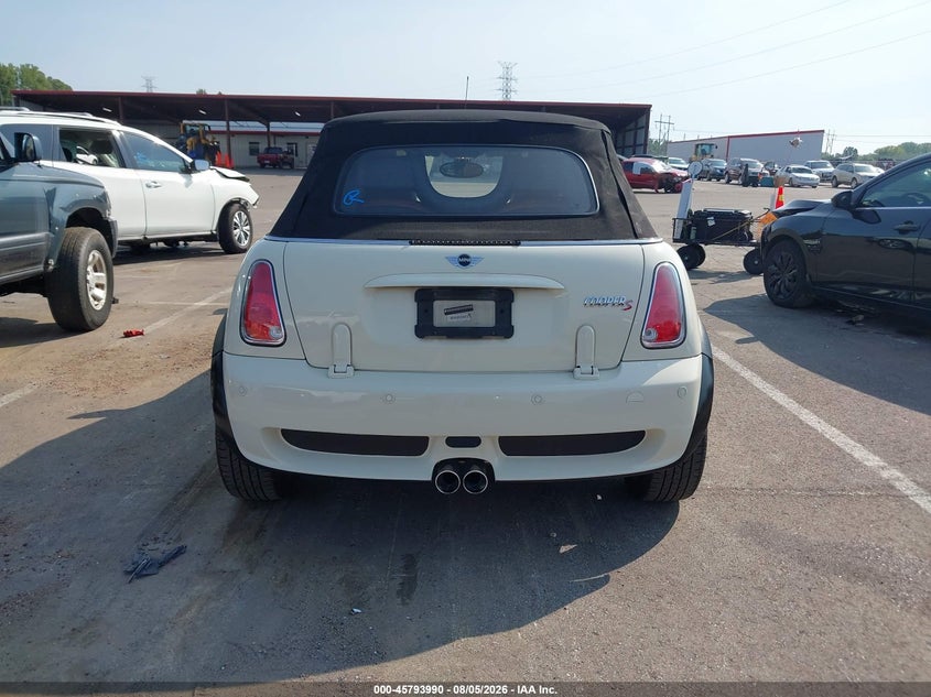 2007 Mini Cooper VIN WMWRH33517TL95255 IAAI salvage auction — NORMAL WEAR, Clear (Tennessee), sold $3,300 on 2026-08-11 (photo 6)