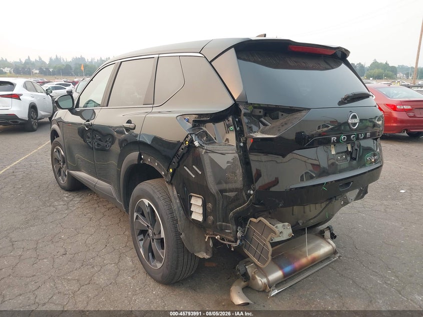 2024 Nissan Rogue VIN 5N1BT3BB7RC759302 IAAI salvage auction — REAR END, Salvage Title, sold $7,000 on 2026-09-27 (photo 3)
